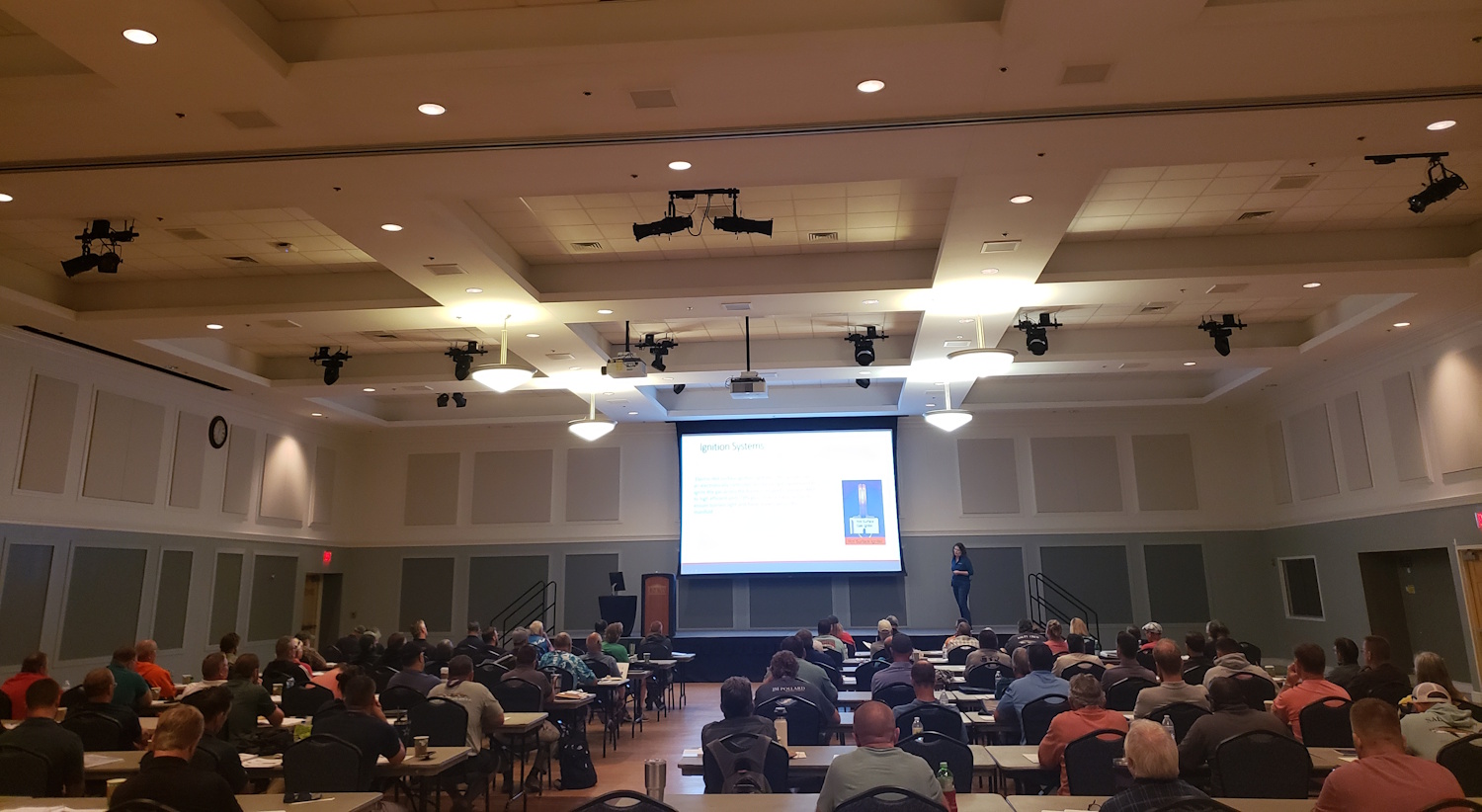 Home inspector conference training session